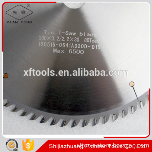 TCT Tungsten carbide circular blades for woodworking smooth cutting